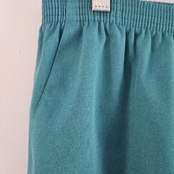 Alfred Dunner Aqua 18W Pull On Elastic Waist Proportioned Dress Pants - Picture 4 of 7